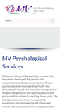 Mobile Screenshot of mvpsychology.com